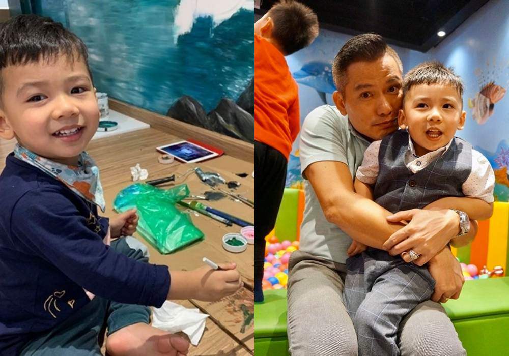 Con trai của Jennifer Phạm và Quang Dũng 13 tuổi đã cao hơn mẹ - 11