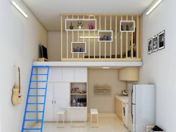 Mẫu nhà gác lửng đẹp, hiện đại nhất 2021 với giá thành rẻ
