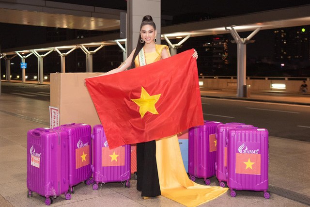 amp;#34;Lên đồamp;#34; xuất trận Miss Grand, á hậu Ngọc Thảo bị soi copy ý tưởng từ Catriona Gray - 4