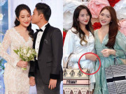 Giải trí - 1 tháng sau đám cưới triệu đô, vợ đẹp của Phan Thành tăng 3kg, vòng 2 "lùm lùm"