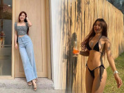 Làm đẹp - Bạn gái Lâm Tây khoe body đỉnh cao, chuẩn chỉnh như ma-nơ-canh