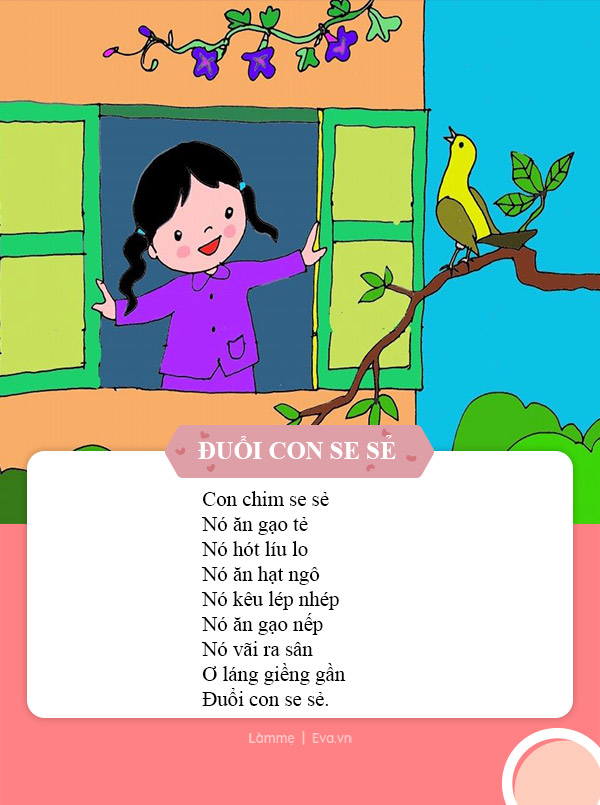 10 bài xích thơ hoặc dễ dàng nằm trong mang đến bé nhỏ kiểu giáo: con cái tăng trí mưu trí, kỹ năng ngữ điệu - 11