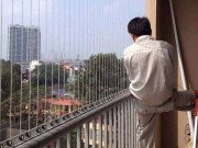 Tiêu dùng - Sau vụ bé gái rơi từ tầng 12A chung cư: Khách gọi “cháy máy” nhờ lắp lưới an toàn