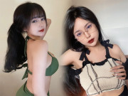 Làm đẹp - Hot girl 2k2 sở hữu ngoại hình long lanh, thân hình phổng phao làm chẳng ai đoán được tuổi