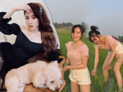 Thời trang - Bà Tưng mặc đồ phô da thịt đi cấy lúa, CĐM hết vào góp ý đến buông lời mỉa mai