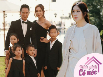 Minh Hà tự tay lo áo quần tỉ mỉ cho chồng con