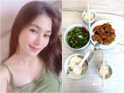 Bếp Eva - Đang ở chung nhà tại Mỹ, Cao Thái Sơn hết lòng nấu ăn bồi bổ cho Hương Tràm