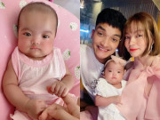 Làm mẹ - Sinh non nặng vỏn vẹn 1,9kg, con gái Mạc Văn Khoa 3 tháng bụ bẫm, bố mẹ chăm quá khéo