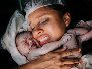 Bà bầu - Ảnh sinh nở đẹp nhất 2021: Bắt trọn khoảnh khắc đau đớn nhưng đầy hạnh phúc ngày vượt cạn