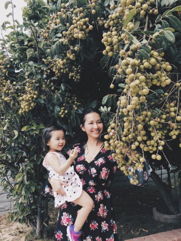 Phạm Hương, Kim Hiền lấy chồng, nuôi con trên đất Mỹ: Cùng ở nơi rộng rãi, thích thú làm vườn - 19
