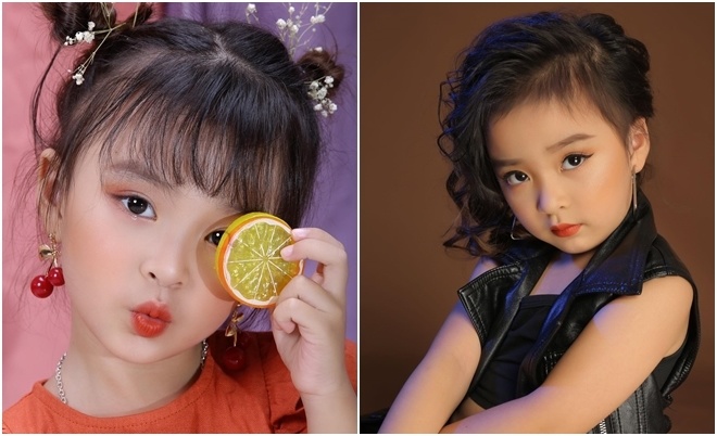 Bé gái Nam Định trời phú gương mặt xinh đẹp, 5 tuổi tự bắt xe lên phố thi mẫu nhí - 8