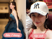 Bà bầu - Hòa Minzy đăng ảnh khi bầu 7 tháng, gọn gàng đến mức tinh mắt cũng không thể nhận ra
