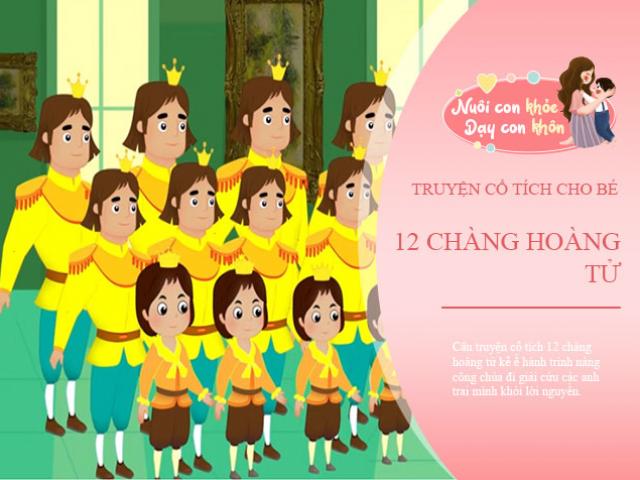 Truyện cổ tích: 12 hoàng tử