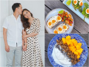 Bếp Eva - Xuýt xoa với những bữa sáng đẹp mê của Tăng Thanh Hà, bảo sao chồng con thích thú