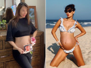 Bà bầu - 4 mỹ nhân Việt bụng bầu lớn vẫn không ngại cởi hết khoe dáng "đẹp từng centimet"