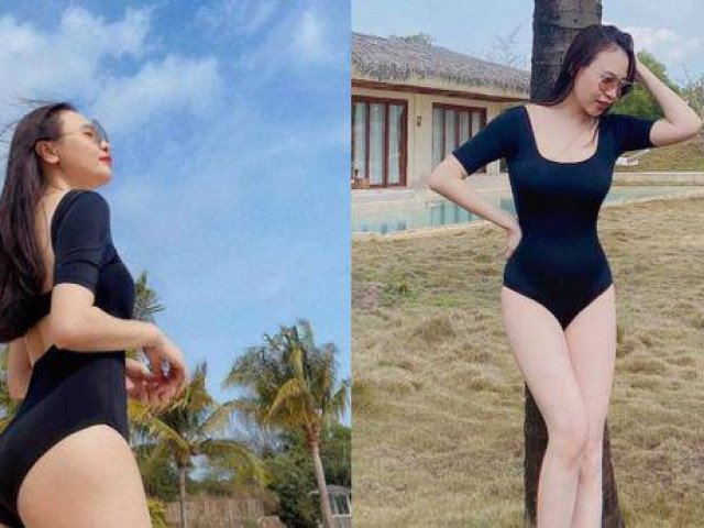 Sau sinh chẳng bao lâu, bà xã Cường Đô La nhanh chóng lấy lại vóc dáng đồng hồ cát