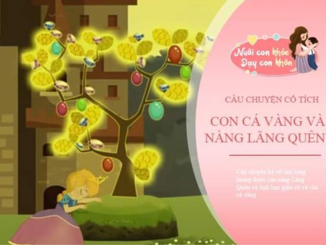 Truyện cổ tích: Con cá vàng và nàng Lãng Quên