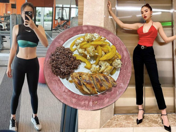 Kỳ Duyên giảm 4cm vòng bụng nhờ ăn nhạt