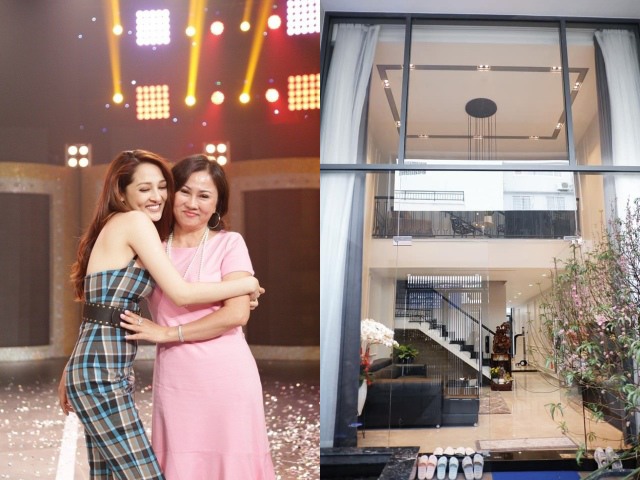 Sao Việt 24h: Mát lòng khi có cô con gái như Bảo Anh, xây nhà hoành tráng tặng mẹ ruột