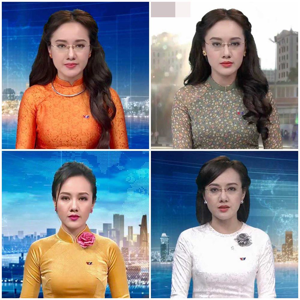 Leaving the news, BTV Hoai Anh wears a deep slit dress, showing off her hidden advantages - 1