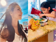 Bếp Eva - Kim Hiền "mát dạ" khi được con gái làm đồ ăn sáng, còn pha nước bồi bổ cho anh trai