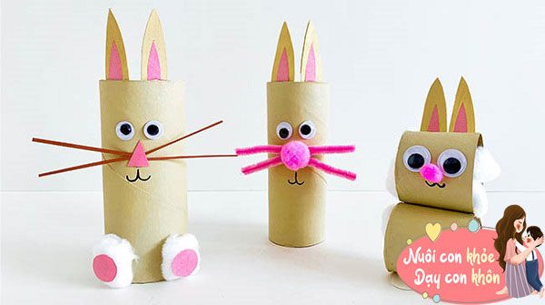 Mẹ giúp con phát huy khả năng sáng tạo với đồ chơi tại nhà từ lõi giấy vệ sinh - 3