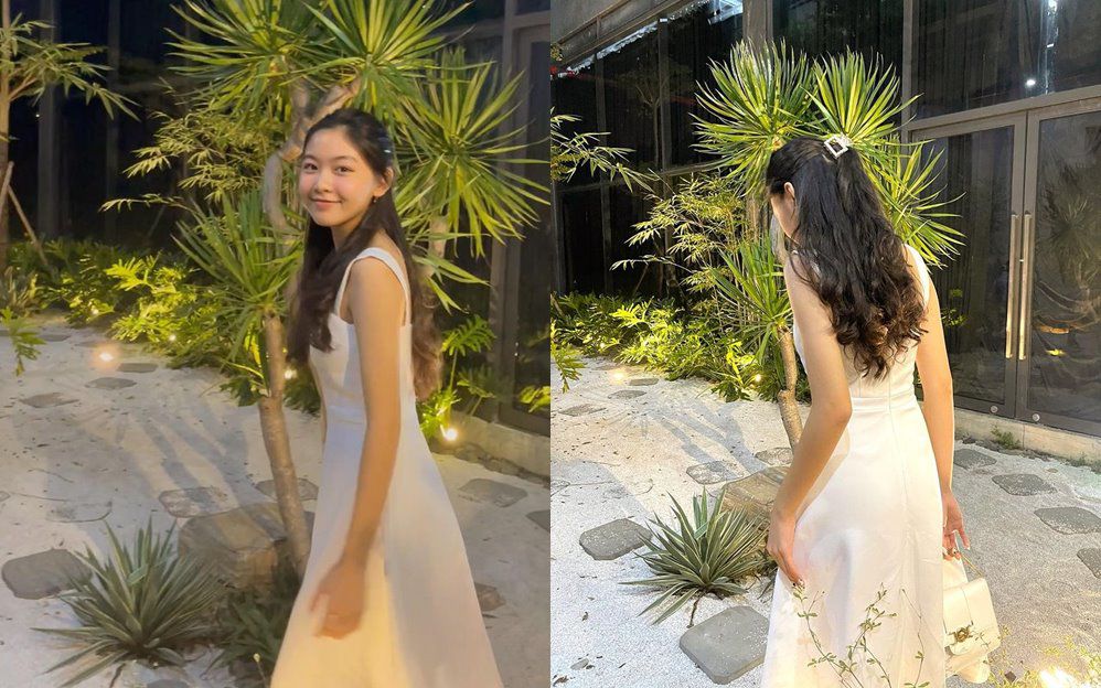 Con gái Quyền Linh diện croptop nhảy tiktok khoe cơ bụng săn chắc - 10