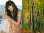 Nhạc - Danh ca Nhật Hạ di chuyển 18 tiếng đồng hồ để quay cảnh lá rơi đẹp như mơ