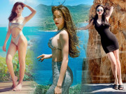 Thời trang - Cùng 1 địa điểm check-in, sao Việt lăng xê mốt diện trang phục khoe body đẹp như tranh vẽ