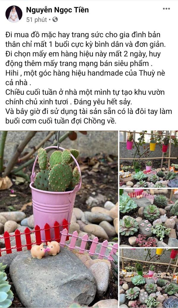 Nhà Celeb: Ở biệt thự đầy hoa hồng, bà xã doanh nhân của Qúy Bình tự tay làm vườn - 3