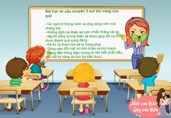 Truyện cổ tích: 3 sợi tóc vàng của quỷ - 10