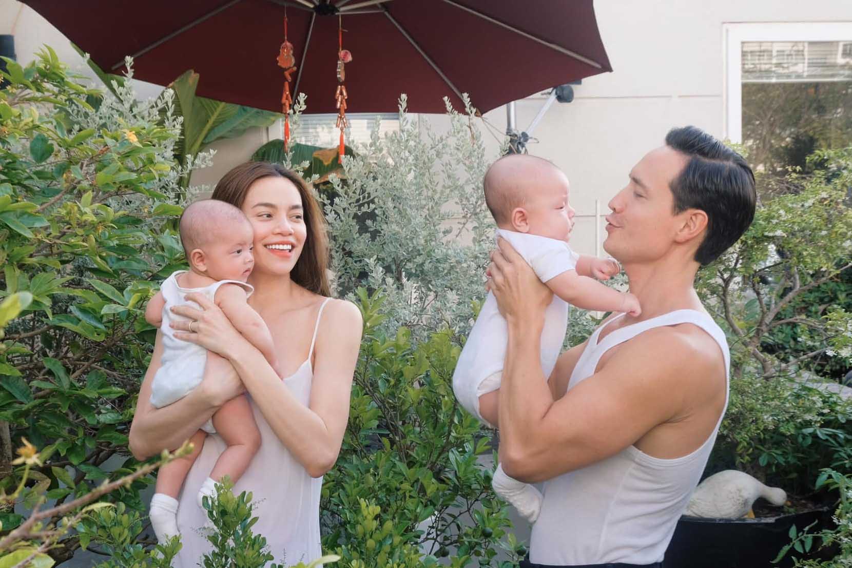 Hồ Ngọc Hà cho biết chỉ số phát triển của 2 con sinh đôi: Leon amp;#34;vượt trộiamp;#34; Lisa - 1