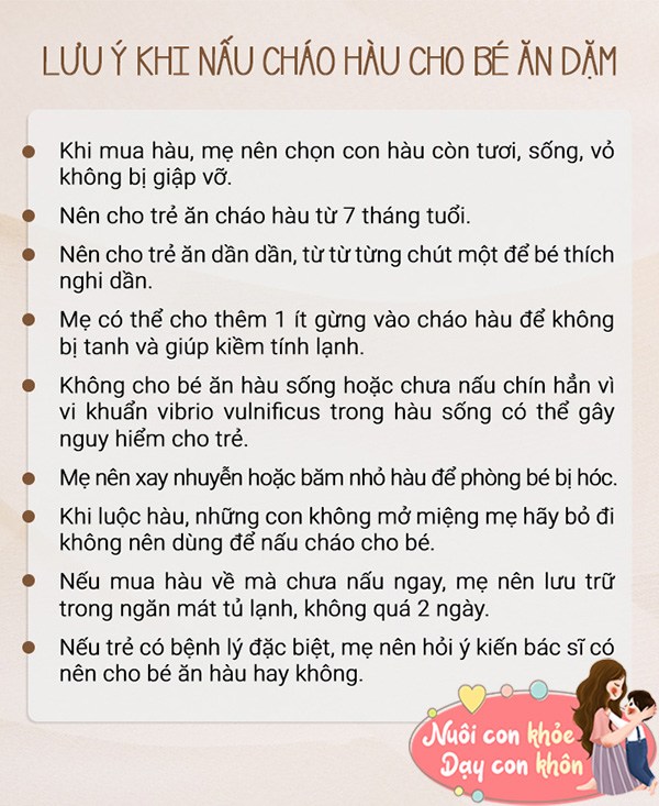 Mẹ bổ sung đạm cho con với 5 món cháo hàu thơm ngon, không bị tanh - 16