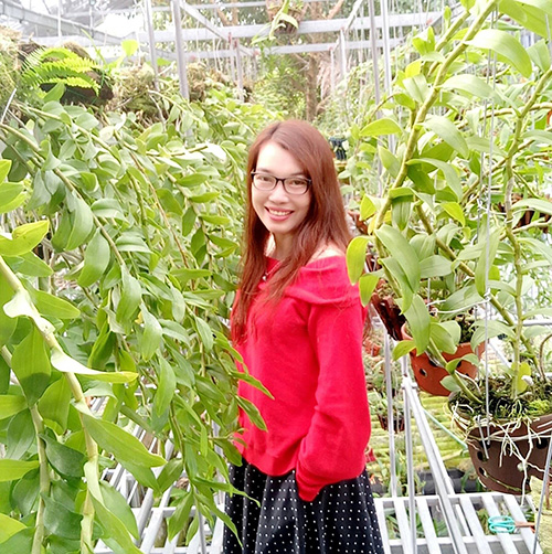 Ghé thăm vườn lan xanh mát của cô giáo xinh đẹp Thoa Phùng - 3