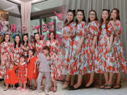 Thời trang - Mừng sinh nhật mẹ, Lan Ngọc tậu liền 5 chiếc váy hoa để hoá ngũ long công chúa