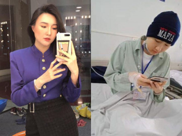 Nữ MC thời tiết xinh đẹp phát bệnh trước ngày dạm ngõ, trọc đầu vì điều trị