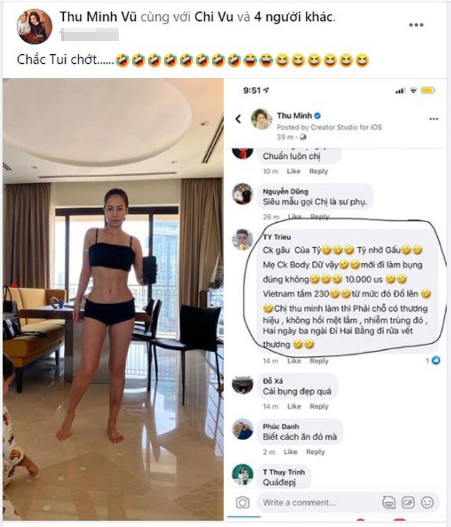 Thu Minh khoe body U50 đẹp như tượng lại bị nghi đi hút mỡ hết 10.000 đô - 3