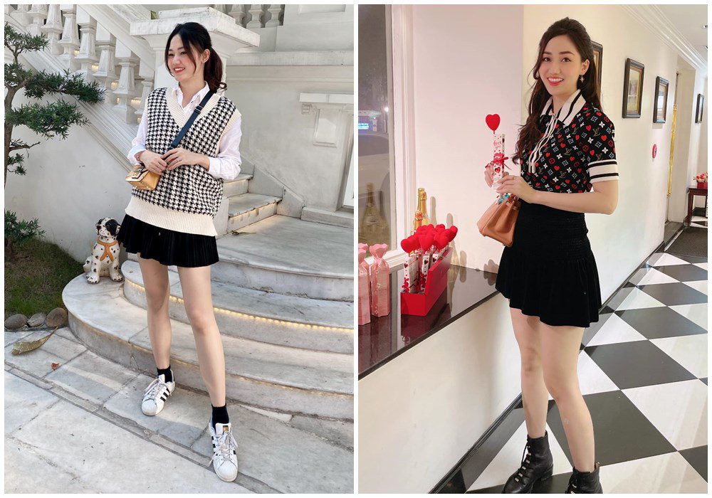 2 chị em Á hậu duy nhất Vbiz amp;#34;đụngamp;#34; style tiểu thư sang chảnh, nhìn khó đoán ai nhân vật chính - 16