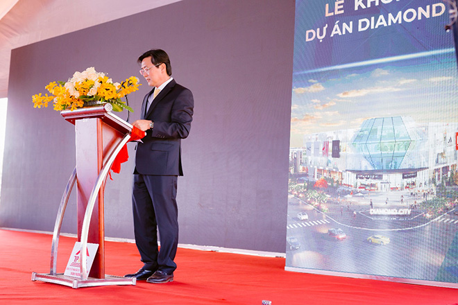 Khởi công xây dựng KĐT - thương mại – dịch vụ - dân cư huyện Lộc Ninh “Diamond City” - 2