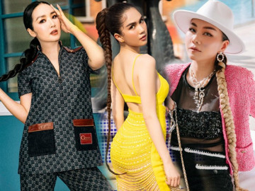 Sao Việt bắt trend tóc thắt bím dài thượt: Người an toàn, người lại chất chơi