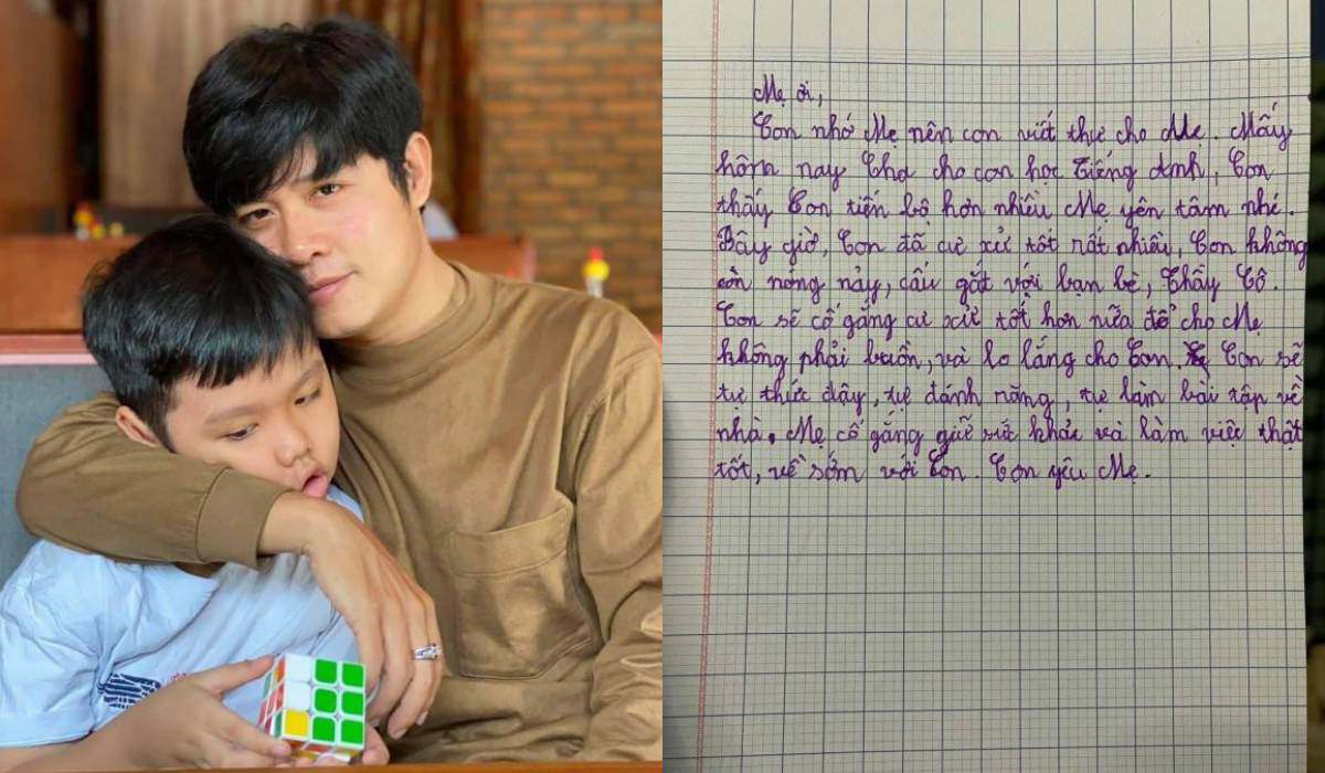 Bố mẹ ly hôn được 2 năm, con trai Nguyễn Văn Chung viết thư gửi mẹ gây xúc động - 2