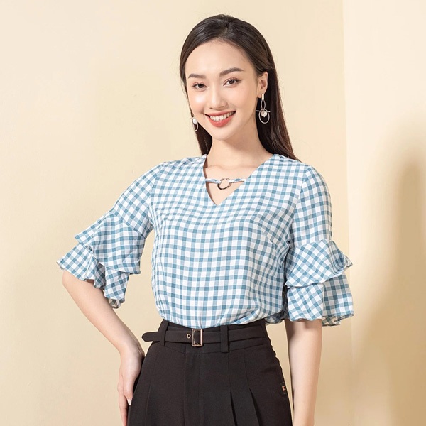 5 kiểu áo blouse cứ mặc là đẹp, nàng diện xuống phố cuối tuần đảm bảo xinh lung linh - 16