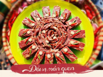 Rảnh rỗi làm nem chua tai heo vừa dai ngon lại giòn giòn, không món nhậu nào đỉnh bằng