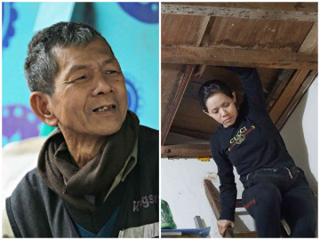                               Sống cạnh gầm cầu thang, gác xép, trắng đêm hứng nước mưa phố cổ 