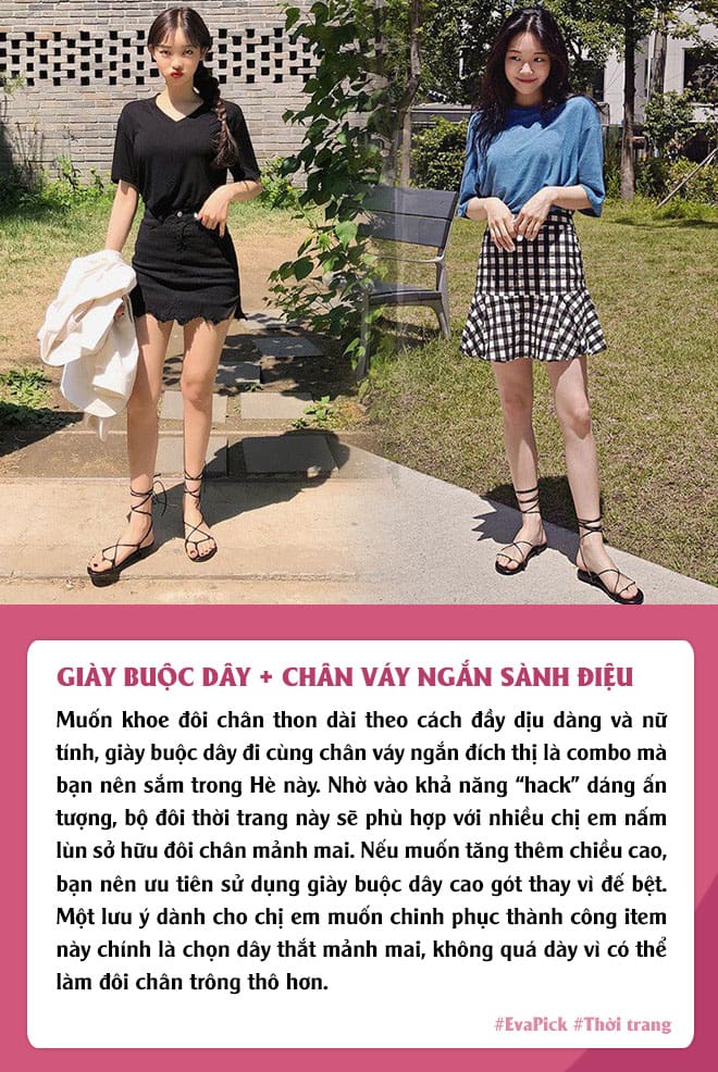 Eva Pick: Hè này giày buộc dây lên ngôi, nhưng diện sao cho đẹp không phải nàng nào cũng biết - 4