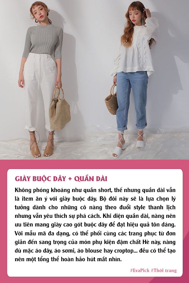 Eva Pick: Hè này giày buộc dây lên ngôi, nhưng diện sao cho đẹp không phải nàng nào cũng biết - 7