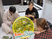 Thèm món canh rẻ tiền, Quỳnh búp bê mất nguyên buổi sáng vào bếp, mặt thẫn thờ nấu ăn