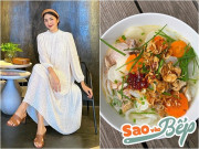 Bếp Eva - Sao vào bếp: Món bánh canh gà hấp dẫn của Hà Tăng làm người Việt và nước ngoài đều khen