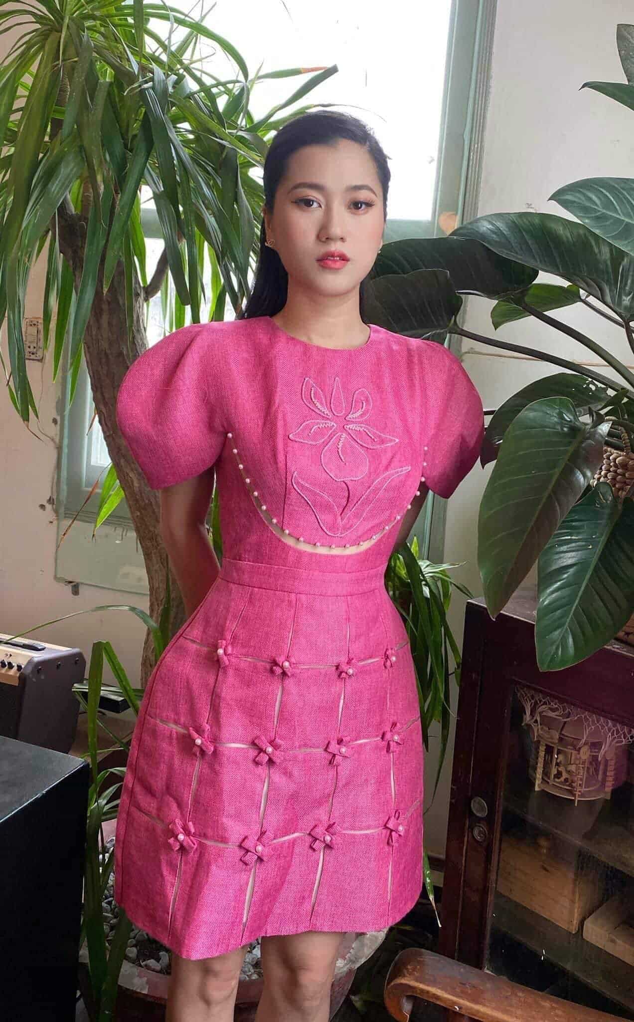 Đầm Yếm Denim Xếp Ly Màu Hồng Xinh Xắn Cho Nữ mã KM001 | Shopee Việt Nam