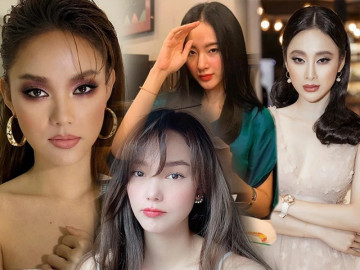 Mỹ nhân Việt chứng minh son phấn đậm gây già chát, chỉ tí son môi đã trẻ ra chục tuổi